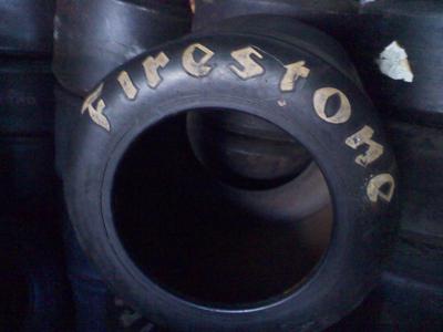 Gold Stripe road racing slicks